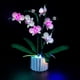 thumbnail image 4 of Kit de luces LED para el juego de construcción de decoración de plantas Lego Orchid 10311; Luces decorativas para construir una pieza de exhibición de suculentas para el hogar o la oficina (solo luces, 4 of 5