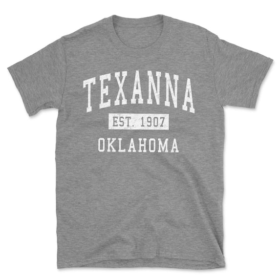 Texanna Oklahoma Classic Established Men's Cotton T-Shirt