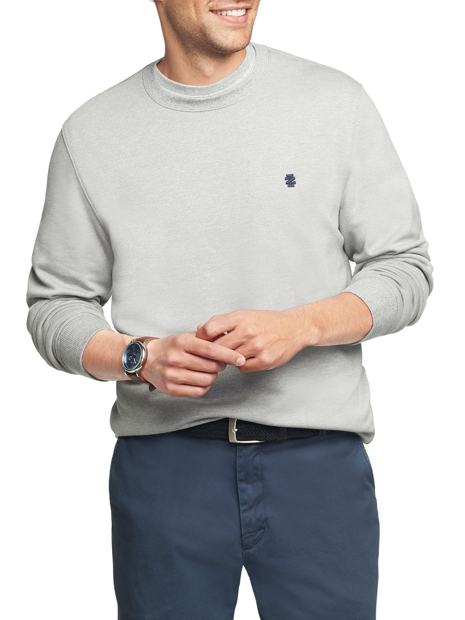 IZOD Men's Advantage Performance Crewneck Fleece Sweatshirt 