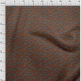 thumbnail image 3 of oneOone Georgette Viscose Brown Fabric Cat Face Animal Sewing Craft Projects Fabric Prints By Yard 42 Inch Wide, 3 of 4