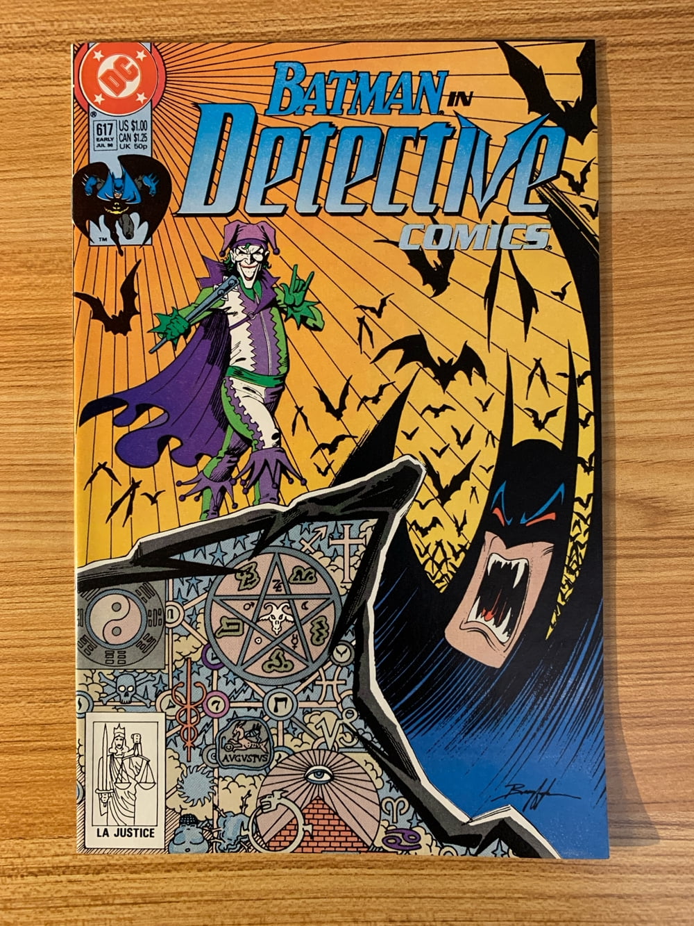 Cover of Detective Comics #617