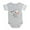 Heather Gray, variant on CafePress - 2 Ilovemoomy - Cute Infant Baby Football Bodysuit