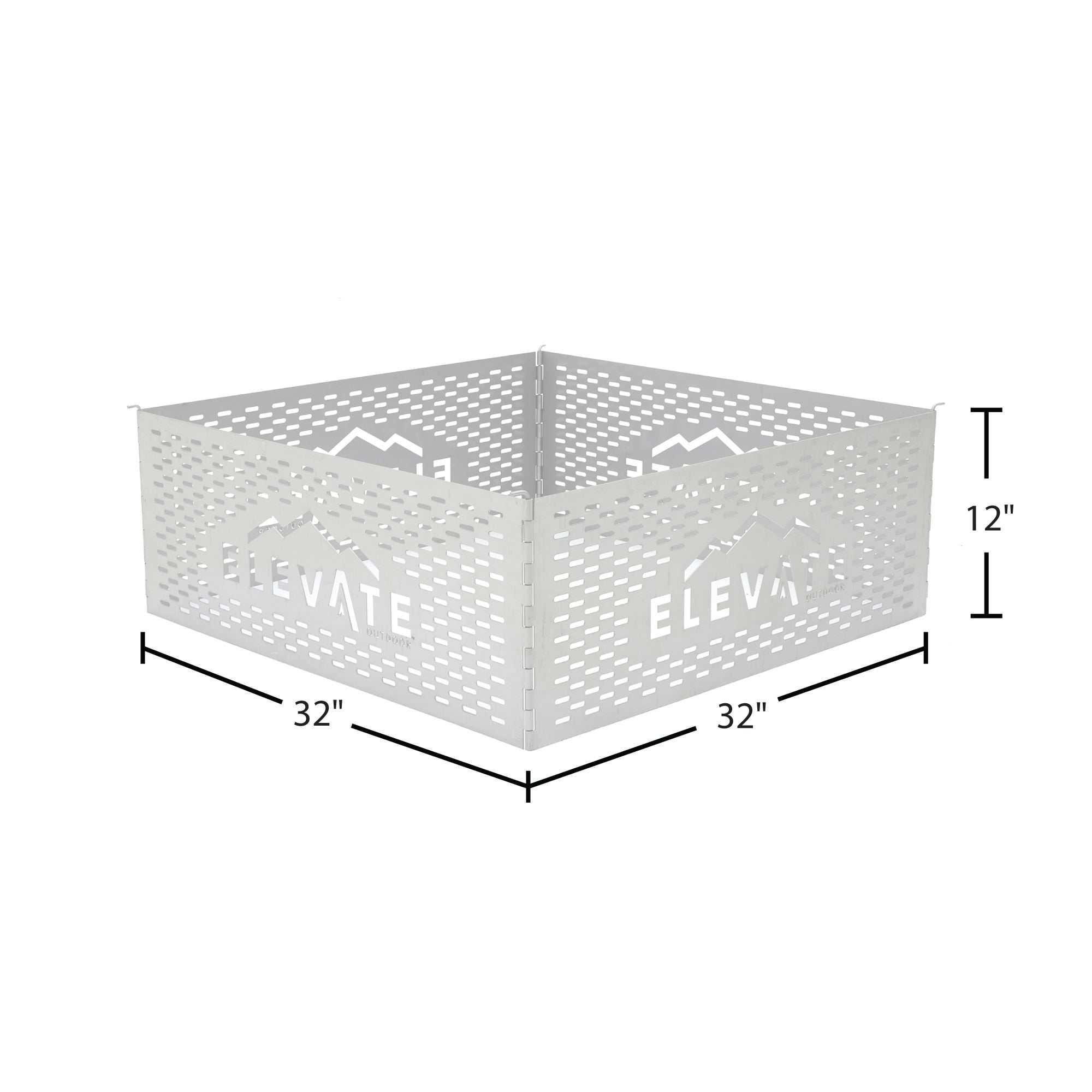 Elevate Outdoor Stainless Steel Fire Pit