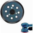 thumbnail image 1 of 1pcs 125mm Sanding Pad, Round 8 Hole Sanding Discs PU Pad, for Sander Soft Sanding Pad Replace,for Makita,DW,Porter,B, 1 of 5