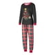 thumbnail image 4 of Pijamas navideños a juego Fiomva para la familia, pijamas estampados bonitos para las vacaciones, ropa de dormir navideña con capucha para parejas/niños, 4 of 8