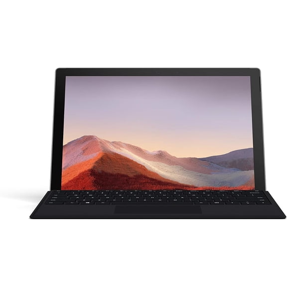 Restored Microsoft Surface Pro 7+ 12.3” PixelSense Touch Intel i5-1135G7 8GB 256GB SSD Intel Iris Xe with Keyboard Win11 Pro Laptop, Black