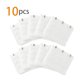 thumbnail image 2 of Señora 5Pcs 3 Gancho De 3 Filas Longitud Ajustable Correa Del Sujetador Extensor Ganchos De Hebilla Blanco Puro 10Pcs Una Talla, 2 of 5