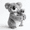 Koala w/ Baby (Hold), variant on Koala Stuffed Animal Plush Toy Soft Realistic 5-11in Cute Gift Decor