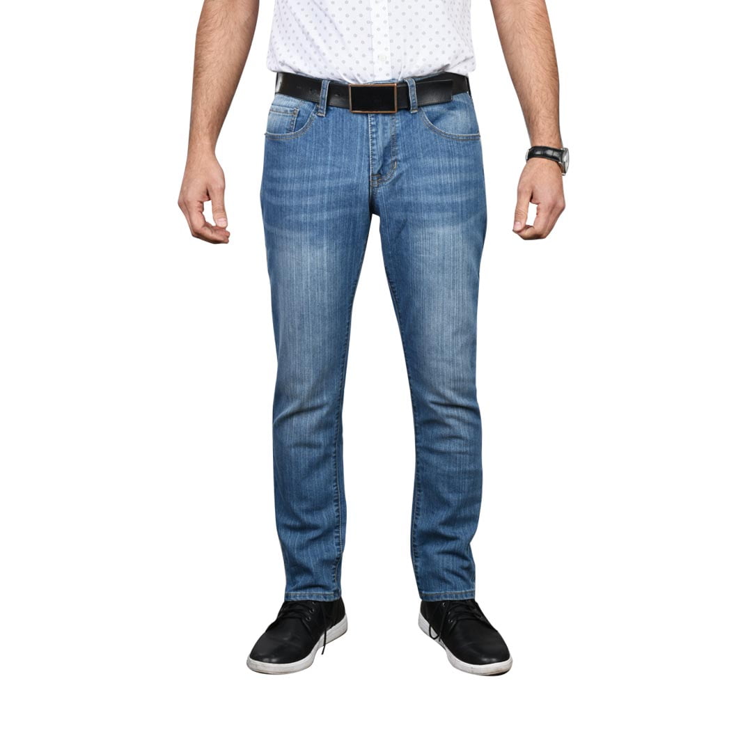 slim straight fit jeans mens