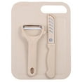 thumbnail image 1 of Cutting Board Set Plastic Reusable Fruits Peeler Chopping Board Kitchen Cutter, 1 of 10