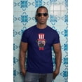 thumbnail image 4 of 4th of July Funny Pug Mens T Shirt, 4 of 5