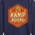 thumbnail image 3 of Kamp Koral - Kamp Koral Badge - Toddler & Youth Long Sleeve Graphic T-Shirt, 3 of 6