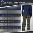 thumbnail image 5 of SLEEPHERO Adult Mens 2 Piece Long Sleeve Flannel Pajama Set (Sizes S-XL), 5 of 5