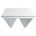 thumbnail image 4 of ACME Table Basse Noralie Carrée en Faux Diamants et Miroir, 4 of 6