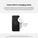thumbnail image 5 of Cargador inalámbrico Samsung de 15 W, almohadilla de carga súper rápida inalámbrica para teléfonos y dispositivos Galaxy, diseño compacto, indicador LED, cable USB C incluido, 2022, versión de EE. UU., 5 of 5