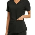 thumbnail image 4 of Scrubstar Women's Ultimate Stretch Twill Criss Cross V-Neck Scrub Top WM12T900A, 4 of 7