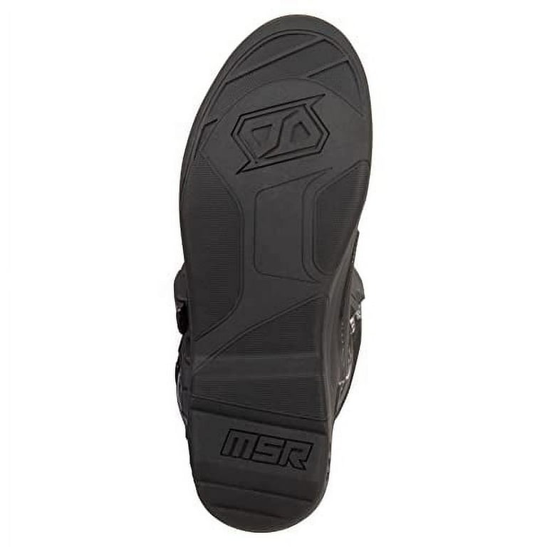 MSR M3X Motocross Boot (10, Black) - Walmart.com