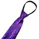 thumbnail image 1 of Corbatas de lentejuelas para hombre Corbata flaca con brillo autoatado Corbata de traje de fiesta de cosplay de moda, Púrpura Feliz Sencillez, 1 of 4