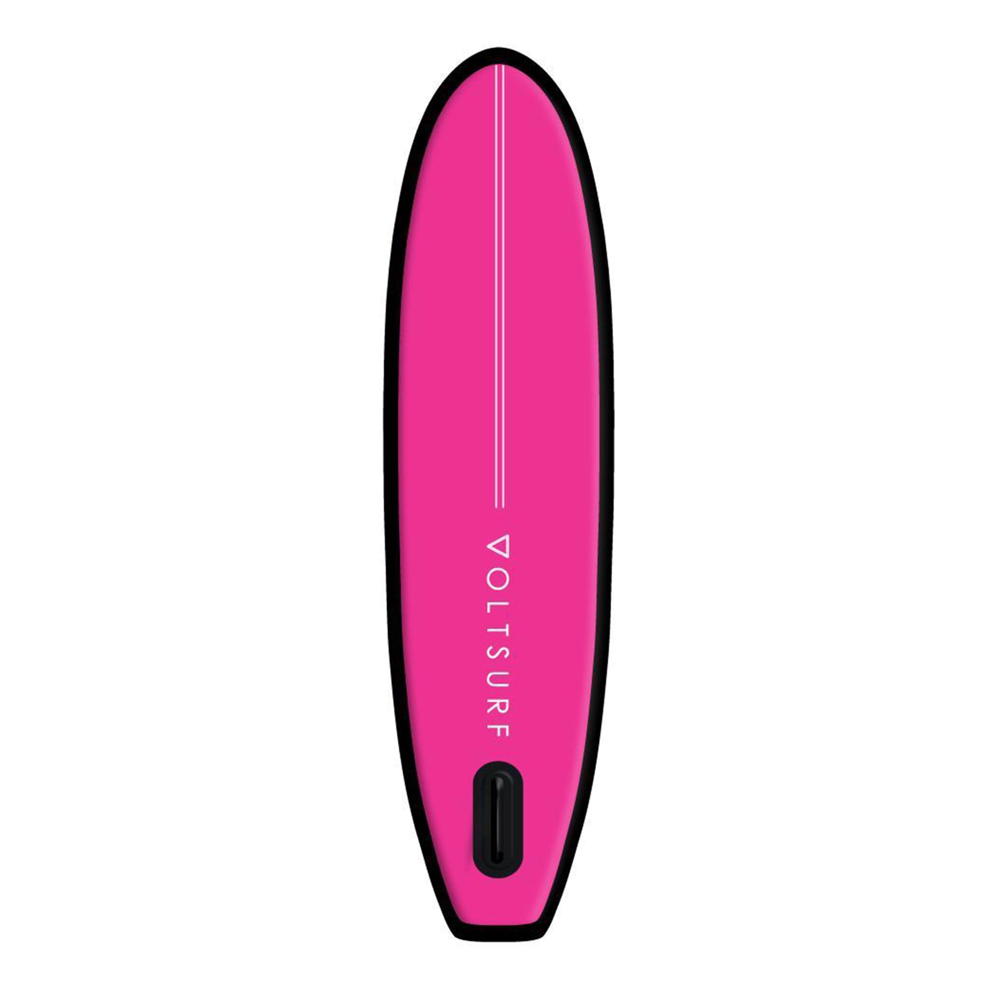 VoltSurf 10' Class Act Inflatable Stand Up Paddle Board Kit, Black Rail