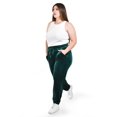 thumbnail image 2 of Pantalón Jogger Roman Fashion Terciopelo Verde Oscuro Talla Extra 40, 2 of 6