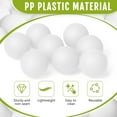 thumbnail image 5 of Qianfeng White Table Tennis Balls, Ping Pong Balls Bulk, 100 Pcs, 40mm, Washable, Durable for Games, 5 of 12