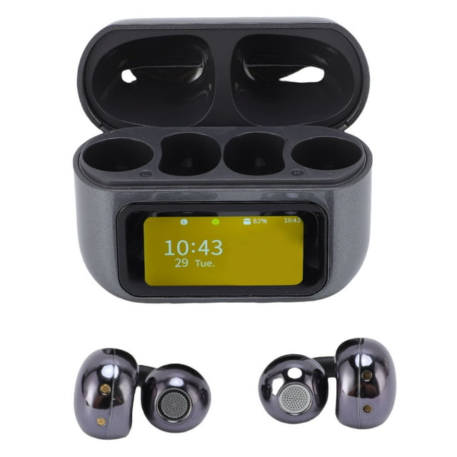 Auriculares Inalámbricos, Hifi BT5.49 Sobre Auriculares Con La Oreja Con Pantalla Táctil De Color LCD, Carcasa, Desgaste De Comodidad Ligera, Para El Entrenamiento