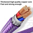 thumbnail image 6 of Deyuer Data Cable Braided Super Compatibility Flexible Type C Fast Speed Charger Cord for Type C/for Phone, 6 of 8
