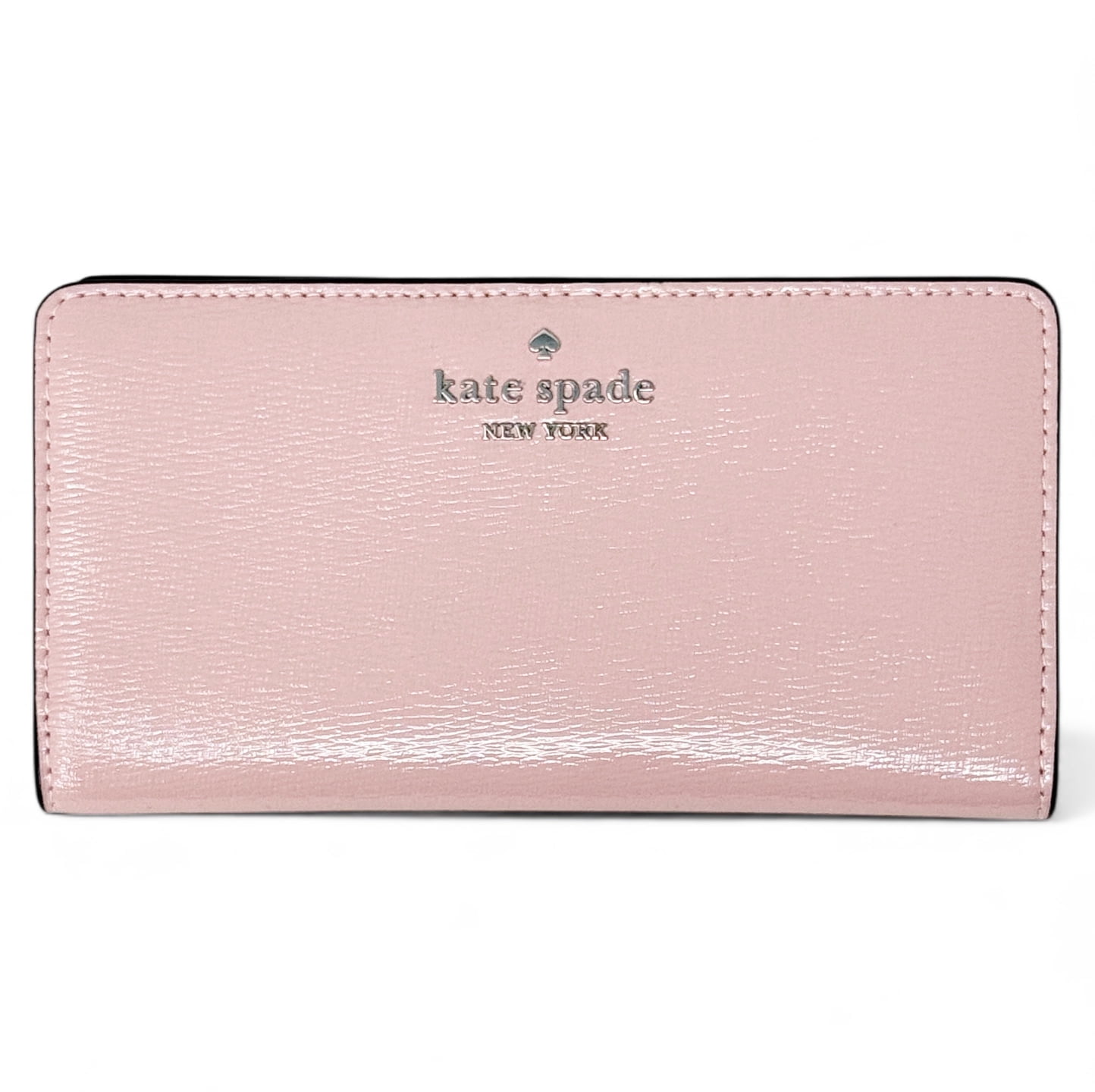 Kate Spade New Staci Saffiano Leather Double Zip Wristlet Warm