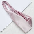 thumbnail image 3 of Korean Style Satin Headband for Facial Care and Beauty Routine Elastic Hair Wrap for Home Daily Wear, Light Pink1, 3 of 3