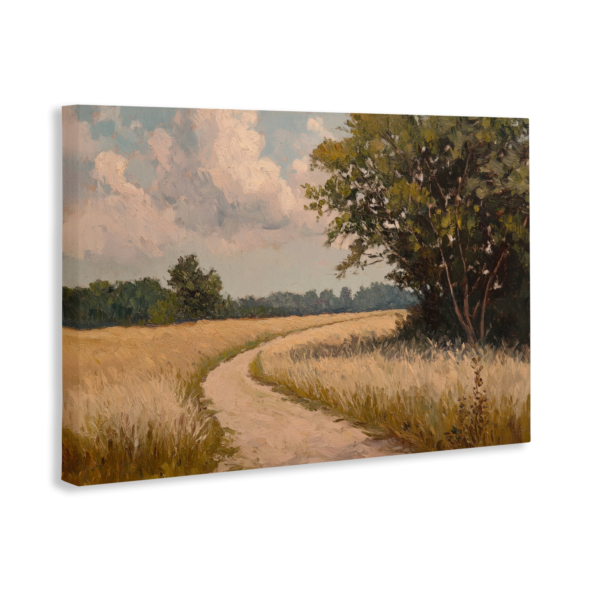 Stupell Industries Peaceful Thinking Path Canvas Wall Art, design by Petal Prints Design