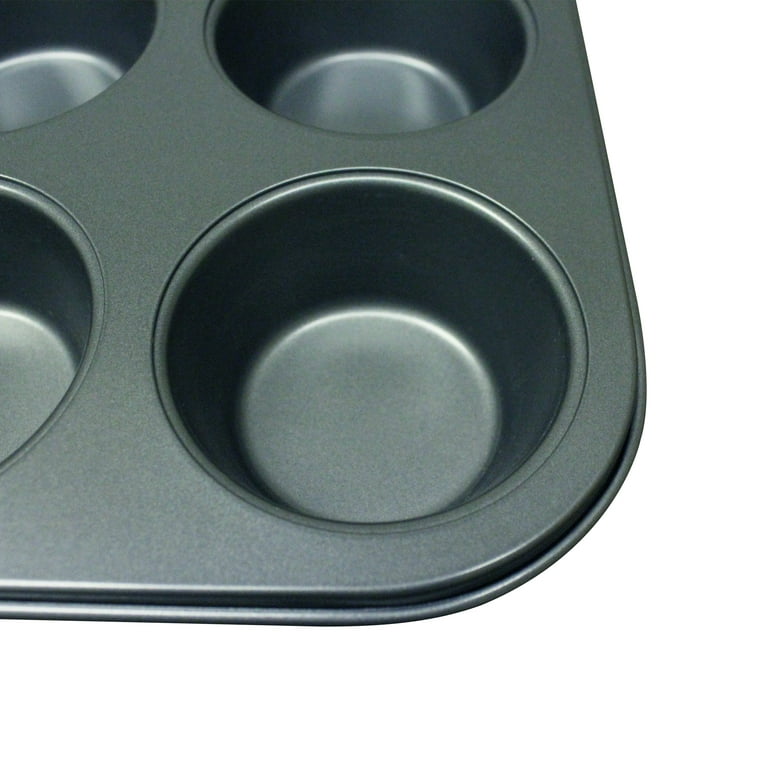 24-Cup Muffin Pan/Cupcake Pan by Tezzorio, 15 x 10-Inch Nonstick