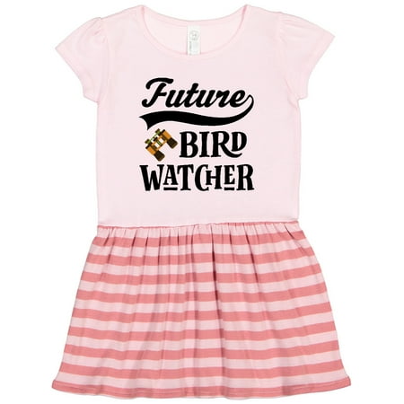 

Inktastic Future Bird Watcher Bird Watching Gift Toddler Girl Dress