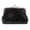 Black, variant on Women Coin Purse,with Metal Hinge And Kiss-lock Design,Lightweight Portable Mini Wallet,with Sequined Glitter Vintage Pouch for Coins Cards Lipstick