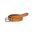 thumbnail image 2 of Timberland Men's Classic Jean Leather Belt Wheat, 2 of 2