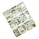 thumbnail image 4 of Uadme, 3 Hojas De Calcomanías Para álbumes De Recortes, Diferentes Patrones, Se Despegan Fácilmente, Pegatinas De Plantas De PET Ampliamente Utilizadas Para Manualidades DIY, 4 of 13