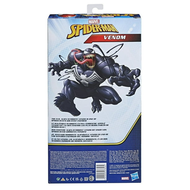 Marvel Spider-Man Titan Hero Series Deluxe Venom Toy 12-Inch-Scale