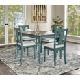 thumbnail image 5 of Linon Home Decor Vintage Area Rug or Runner Collection, Gray and Charcoal, 5' x 7.6', 5 of 5