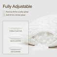 thumbnail image 2 of Coop Sleep Goods Memory Foam Toddler Pillow for Sleeping, 2 of 9
