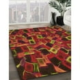 thumbnail image 3 of Ahgly Company Machine Washable Indoor Rectangle Transitional Cranberry Red Area Rugs, 2' x 3', 3 of 7