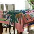 thumbnail image 5 of Yayeee Tablecloths 54" x 54" Rectangle Wrinkle Resistant Party Table Cover, Green Window, 5 of 8