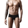 thumbnail image 3 of Ropa interior para hombre, bolsa convexa en U, modal, sexy, cómoda, calzoncillos, pantalones deportivos de cintura baja de talla grande, 3 of 5