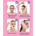thumbnail image 2 of Réducteur de Double Menton en Silicone Réutilisable, Masque Facial en Silicone en Forme de V pour Lifting du Visage et du Cou, Compression du Menton, Éliminateur de Double Menton en Forme de V, 2 of 5