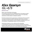 thumbnail image 3 of Aceite Transmisión Manual Kixx Gearsyn Gl4/gl5 75w-90 1l, 3 of 6