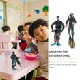 thumbnail image 5 of Raindrops 2Pcs Small Figures Diver Ornament for Collection and Decoration Hand-Eye Coordination 11.8X1.6X0.8in, 5 of 8