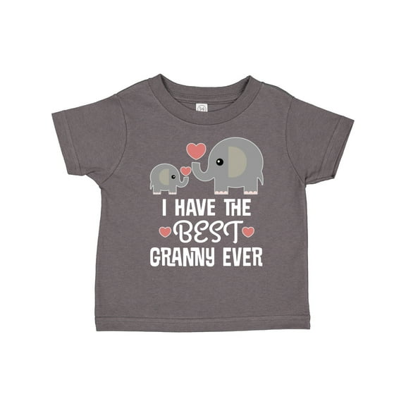 Inktastic Best Granny Ever Grandchild Boys or Girls Toddler T-Shirt