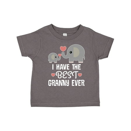 

Inktastic Best Granny Ever Grandchild Gift Toddler Boy or Toddler Girl T-Shirt