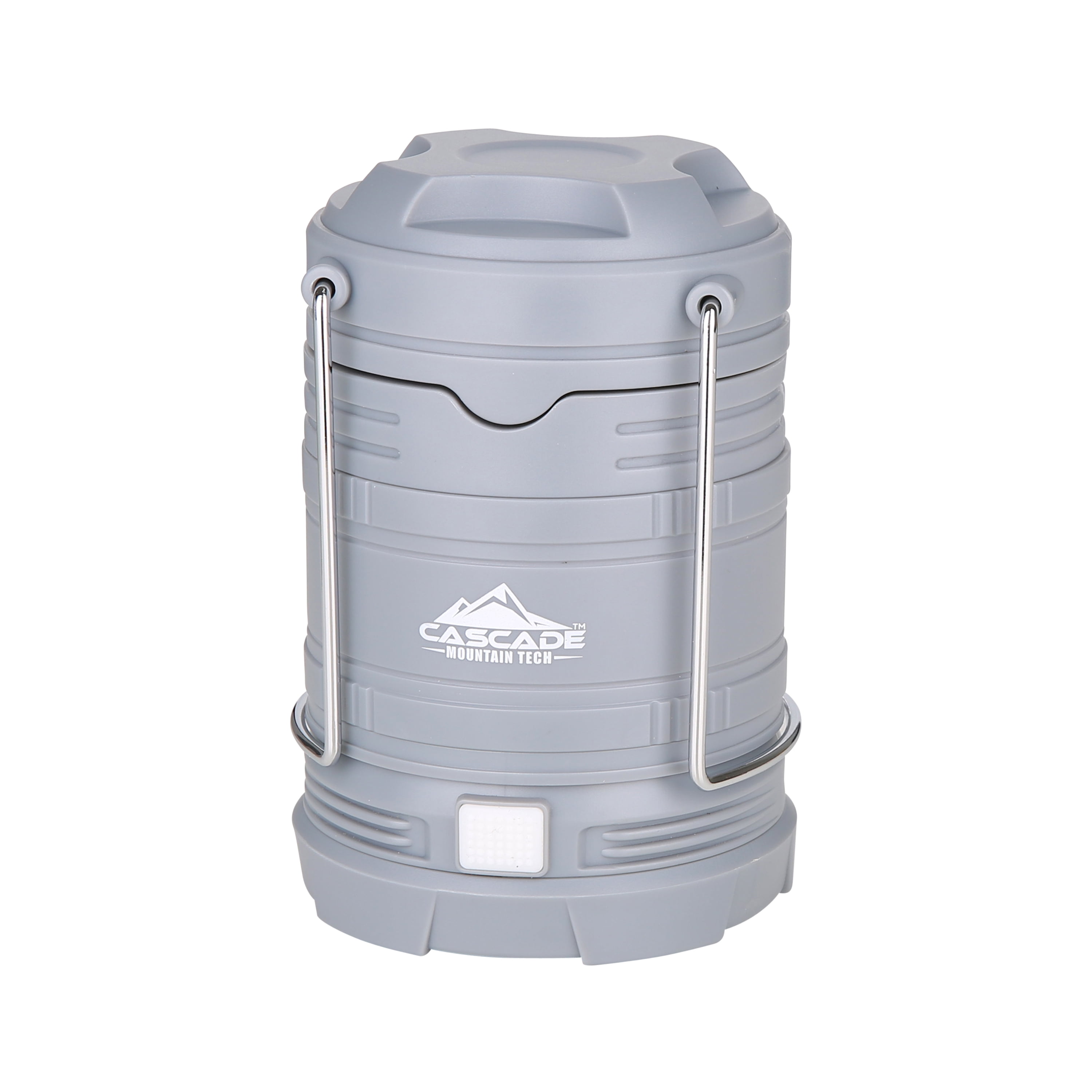 Cascade Mountain Tech 250 Lumen SMD Pop-Up Camping Lanterns - 3 Pack, Batteries Included, 8.6oz Each