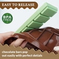 thumbnail image 4 of Molde para barras de chocolate HKNMTT, silicona, con cierre profundo, Dubai, 4 of 6