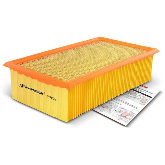 Engine Air Filter 1 - Compatible with 1999 - 2003 Ford F-350 Super Duty 7.3L V8 - Autopart Premium