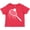 Red, variant on Inktastic Swinging Tennis Racket Boys or Girls Toddler T-Shirt